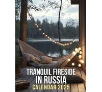 Tranquil Fireside in Russia 2025: Experience a Year of Cozy Moments by the Fireside, Perfect for Keeping Your Plans Warm and Organized