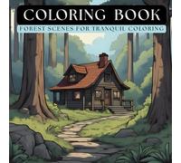 Tranquil Forest: An Adult Coloring Book: : Stress Relief and Mindfulness Through Enchanting Woodland Scenes