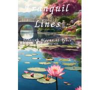 Tranquil Lines: Floating Blooms of Peace:Adult Coloring Book