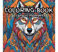 Tranquil Moments: A Stress Relief Adult Coloring Book: Escape into a serene world