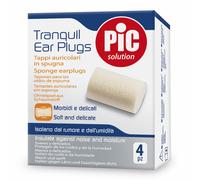 Pic Tappi Auricolari Tranquil in Spugna 4 Pezzi