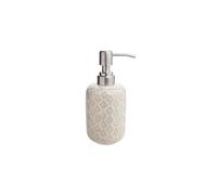 Tranquillo Dispenser di sapone in ceramica stampata a mano tradizionale, 17 x 7,5 x 7,5 cm