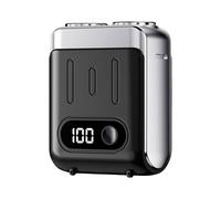 Tranquillo Piccolo Rasoio Elettrico per Gli Uomini Display Digitale Piccolo Regolabarba Elettrico per Viaggi di Lavoro e