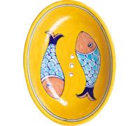 Tranquillo Portasapone Fish Blue Pottery - 1 pz.