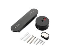 Tranquillo Push Bagno Scorrevole Bolt Zincs Leghe Divisorio Porta con Indicatori di Occupazione Facile Installazione Pubblica Privacy