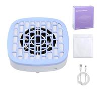 Tranquillo Unghie Assorbitore Facile Pulire Camera Rimovibile Costruzione ABS Per I Tecnici Delle Unghie Mobili Silenzioso Nail Art Extractor