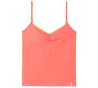 Tranquillo - Women's Spaghetti-Top mit Spitze - Top L rosso