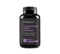 Trans Resveratrolo & NAD Liposomiale con Quercetina e Piperina 580 mg per