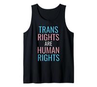 Trans Rights Are Human Rights LGBTQ+ Activist Trans Flag Canotta