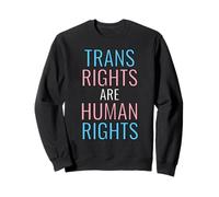 Trans Rights Are Human Rights LGBTQ+ Activist Trans Flag Felpa