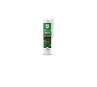TRANS7 - Cartuccia in acciaio INOX, 310 ml, trasparente e acciaio INOX