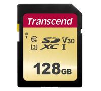 Transcend 128GB UHS-I U3 SD memoria flash SDXC Classe 10 [TS128GSDC500S]