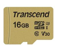 TRANSCEND - 16GB microSDHC 500S Scheda di Memoria, TS16GUSD500S