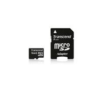 Transcend 16GB microSDHC Class 10 UHS-I MLC Classe 10 (SDHC Micro UHS-1 16GB Class 10 - In dapter for SD format - Warranty: 24M)