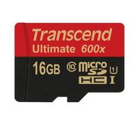 Transcend 16GB microSDHC Class 10 UHS-I [Ultimate] MLC Classe 10 (16GB MICROSD W