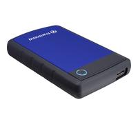 Transcend StoreJet 25H3 1TB | Hard disk esterno, USB 3.1 Gen 1 (USB 5Gbps), anti-scivolo e anti-shock - Blu