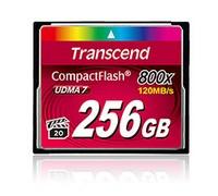 Transcend 256GB 800x CF memoria flash CompactFlash MLC [TS256GCF800]