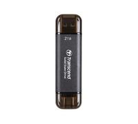 Transcend 2TB EXTSSD USB10GBPS TYPE C/A BLACK 0760557863168