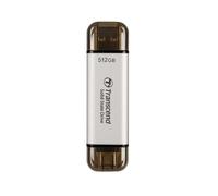 Transcend 512GB EXTSSD USB10GBPS TYPEC/A SILV 0760557863274