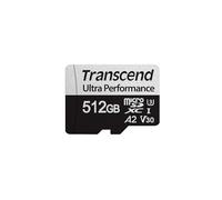 Transcend 512GB USD340S A2 C10 U3 Ultra Performance Memory Card w/adattatore, R/W fino a 160/125 MB/s per Nintendo Switch, Action Camera TS512GUSD340S
