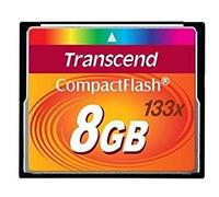 Transcend 8 GB CompactFlash memory card 133 x (TS8GCF133) size: 8 GB, Model: TS8GCF133, gadget & Electronics Store