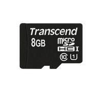 Transcend 8 GB microSDHC Class 10 UHS-I - Scheda di memoria, 8 GB, Micro Secure Digital High-Capacity, microSDHC, UHS, 10000 cicli por Sector Saleae Logic, Nero, 2.7, 3.3, 3.6 V)