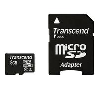 Transcend 8GB microSDHC Class 10 UHS-I 8 GB MicroSDHC Classe 10 MLC 90 TS8GUSDU1
