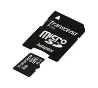 Transcend 8GB microSDHC Class 10 UHS-I 8 GB MicroSDHC Classe 10 MLC 90 TS8GUSDU1