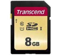 Transcend 8GB UHS-I SD 8 GB SDHC Classe 10 MLC 95 MB/s 20 TS8GSDC500S