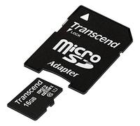 Transcend Carte mem.Flash 16Go UHS+Adapt