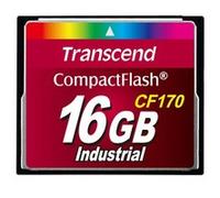 Transcend CF170 16 GB CompactFlash MLC 90 MB/s 60 MB/s TS16GCF170