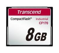 Transcend CF170 8 GB CompactFlash MLC 90 MB/s 60 MB/s Resitente al TS8GCF170