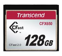 TS128GCFX650 - Scheda di memoria CFast, 128 GB, SATA 6 Gb/s.