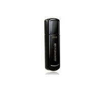 Transcend Chiavetta USB 64GB Nera con Certificazione CE e Plug & Play