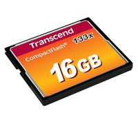 Transcend Compact Flash 133x TS16GCF133 Scheda di Memoria, 16 GB