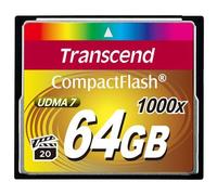TRANSCEND - Compact Flash 64GB 1000x