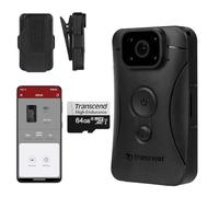 Transcend Dashcam DrivePro Body 10 da 64 GB microSD - TS64GDPB10C