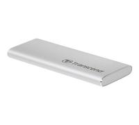 Transcend SSD 240 GB Portatile - USB 3.1 Gen 2 Type-C, Argento