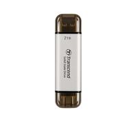 Transcend ESD310 2 TB Argento (EXTERNAL SSD 2TB ESD310S USB - 10GBPS TYPE C/A SI