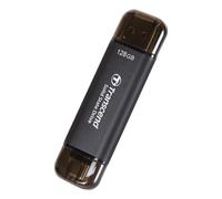 Transcend ESD310C 128 GB SSD 3D NAND 1050 MB/s USB 3.2 Gen 2x2 Alluminio AES Thunderbolt
