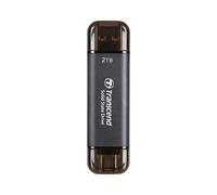 Transcend ESD310C Portable External SSD Drive USB-C & USB-A 2TB