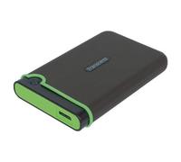 Transcend StoreJet 25M3 2TB | Hard disk esterno portatile da 2.5", USB 3.1 Gen 1 (USB 5Gbps), protezione anti-shock, compatibile con Windows 7+ e