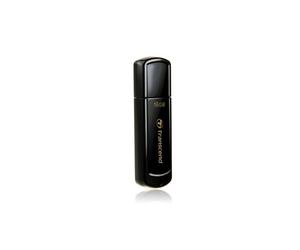 Transcend JetFlash 350 unità flash USB 16 GB USB tipo A 2.0 Nero (USB STICK 16GB USB2.0 - JETFLASH 350 BLACK)