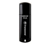 Transcend JetFlash 350 USB 2.0 da 8 GB, chiavetta USB portatile plug-and-play per PC/Mac/Laptop - TS8GJF350