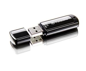Transcend JetFlash 350 USB 2.0 da 8 GB, chiavetta USB Portatile Plug-and-Play per PC/Mac/Laptop - TS8GJF350