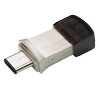 Transcend JetFlash 890 32GB USB Type-C / USB 3.1 Gen 1 Pennetta a Doppio Connettore USB OTG per Android TS32GJF890S