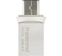 TRANSCEND 64GB JETFLASH 890 SILVER PLATING TS64GJF890S