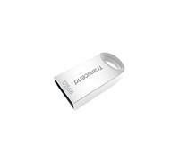 Transcend JetFlash da 128 GB, chiavetta USB compatta 3.1 Gen 1 (per portachiavi), colore argento - TS128GJF710S
