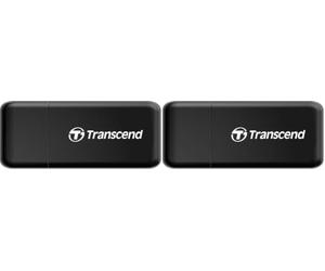 Transcend Lettore di schede multifunzione, con slot SD e microSD e connettore USB, USB 3.1 Gen 1, nero - TS-RDF5K (Confezione da 2)