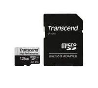 TRANSCEND MEMORY CARD 128GB microSD w/ adapter UHS-I U3 A2 Ultra Performance
